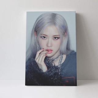 Rosé ภาพจิตรกรรมบนผ้าใบ HD ขนาด 40x60 ซม. สําหรับตกแต่งผนังบ้าน