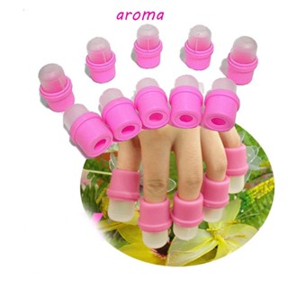 Aroma น้ํายาล้างเล็บ สีชมพู DIY