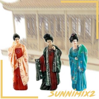 [Sunnimix2] โมเดลฟิกเกอร์ตัวละคร 1/64 DIY สําหรับตกแต่งบ้านตุ๊กตา