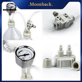 &lt;moonback&gt; วาล์วกระจายน้ํา ABS CO2 ทนทาน สําหรับพืช และภาชนะน้ํา DIY