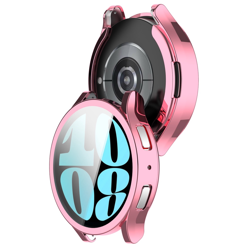 เคสป้องกัน TPU ชุบไฟฟ้า แบบบาง สําหรับ Samsung Galaxy Watch 6 40 มม. 44 มม. Watch6