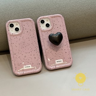 For เคสไอโฟน 14 Pro Max [Heart Pink Simple] เคส Phone Case For iPhone 14 Pro Max Plus 13 12 Mini 11 For เคสไอโฟน11 Ins Korean Style Retro Classic Couple Shockproof Protective TPU Cover Shell