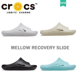 รองเท้า crocs แท้ MELLOW RECOVERY SLIDE รองเท้าพื้นนิ่ม สลิปเปอร์ รองเท้าใส่ในบ้าน#208392