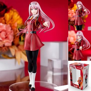 โมเดลฟิกเกอร์อนิเมะ DARLING in the FRANXX Figure Zero Two 02 ขนาด 18 ซม. ของเล่นสะสม สําหรับเด็ก