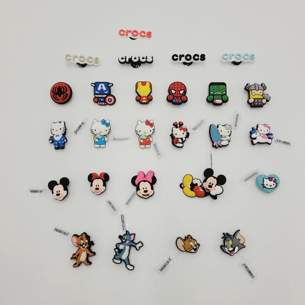 New !!! Jibbitz ตัวการ์ตูนติดรองเท้า (จิ๊บบิท)