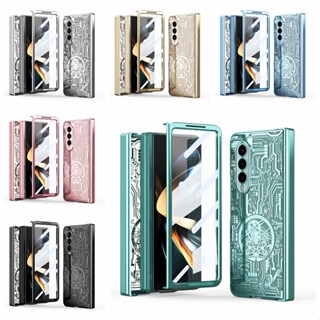 Dreamy เคสโทรศัพท์ PC แบบใส ฝาพับ สร้างสรรค์ สําหรับ Samsung Galaxy Z Fold4 Samsung Z Fold4