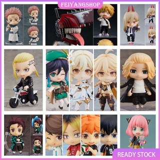 โมเดลฟิกเกอร์ All Nendoroid Genshin Impact JoJos Bizarre Adventure Chainsaw Man Jujutsu Kaisen My Hero Academia เปลี่ยนหน้าได้