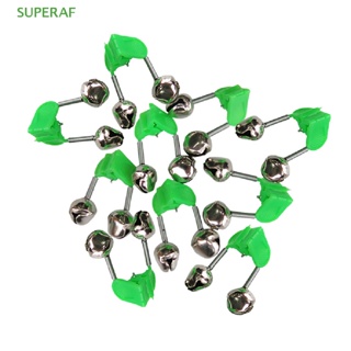 Superaf ขายดี กระดิ่งคันเบ็ดตกปลา 10 ชิ้น