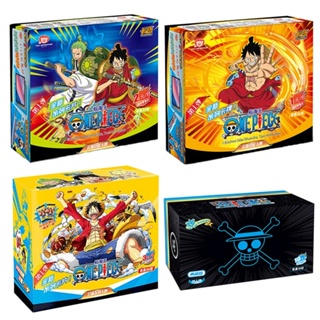 ฟิกเกอร์อนิเมะ One Piece Luffy Zoro Flash SSR Cards Limited Bronzing Deluxe ของขวัญสําหรับเด็ก