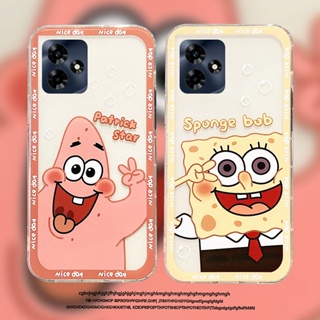 ขายดี เคสโทรศัพท์มือถือแบบนิ่ม TPU ใส กันกระแทก ลายการ์ตูน Patrick Star SpongeBob น่ารัก สําหรับ Infinix Hot 30i 30 play