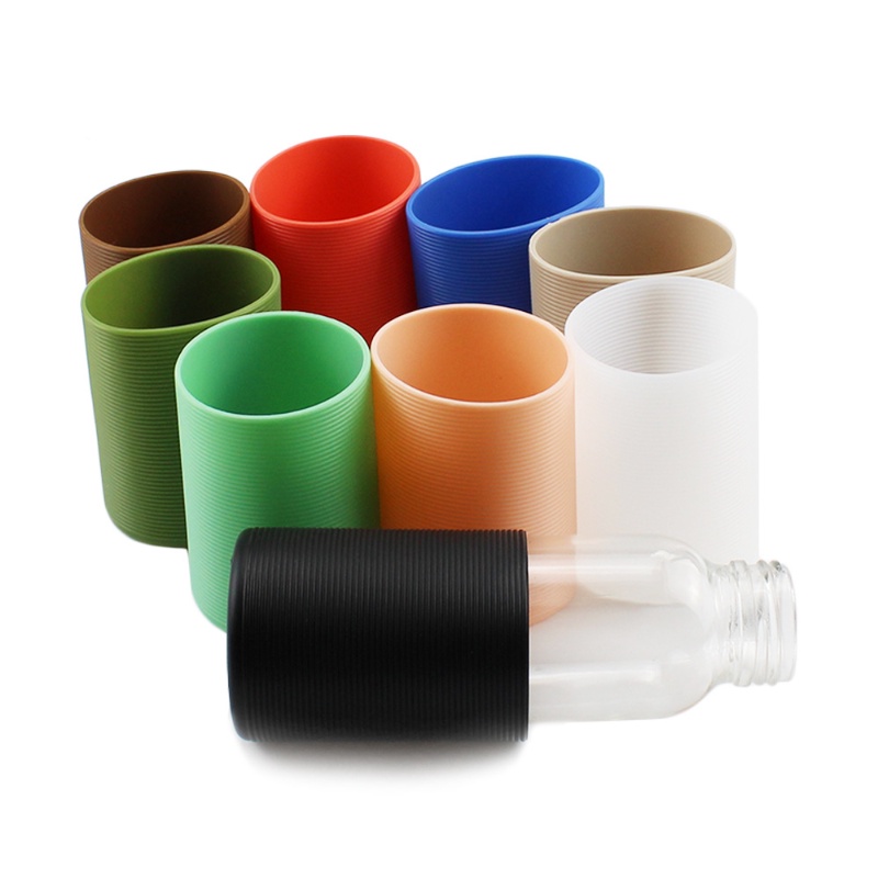 Sugaw ขวดน้ําซิลิโคน Boot Aquaflask กรณี Tumbler Boot ขวดแขน Hydro Flask ถ้วยลื่นฝาครอบ Coaster Hydroflask ฐาน Anti-Slip ด้านล่างแขนฝาครอบ