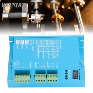 Maxpower ตัวควบคุมสเต็ปเปอร์มอเตอร์แบบดิจิตอล 18‑80VAC 24‑110VDC 4 หน้าปัด 300 KHz Pulse Response