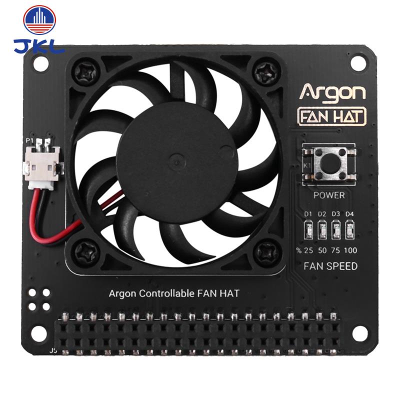 Argon Fan HAT พัดลมระบายความร้อน 40 มม. ความเร็วปรับได้ 40 มม. สําหรับ Raspberry Pi 4 3 Raspberry Pi