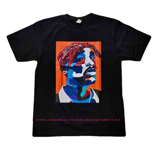 TOP CT✽เสื้อยืด 2PAC 2pac-tshirts / legend hiphop tupac