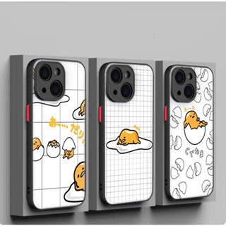 เคสโทรศัพท์มือถือแบบนิ่ม ลายการ์ตูน Gudetama 57A สําหรับ iPhone SE SE2 SE3 7 8 Plus XR XS Max 11 Pro Max