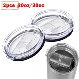 【ONCEMOREAGAIN】Lid Cover Clear 20/30 Oz 2pcs 88x23mm/100x23mm Accessories Replacement