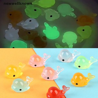 [newwellknown] ปลาโลมาเรืองแสงในที่มืด ขนาดเล็ก สําหรับตกแต่งสวน กลางแจ้ง 5 ชิ้น