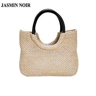 Jasmin NOIR กระเป๋าถือ กระเป๋าสะพายไหล่ ทรงสี่เหลี่ยม ขนาดเล็ก แฟชั่นสําหรับสตรี