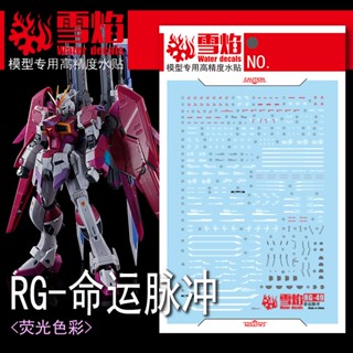 Xueyan XY RG 49 Destiny impulse สติกเกอร์รูปลอกสไลด์น้ํา