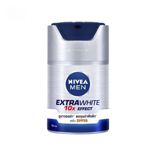 Nivea นีเวีย เมน เอ็กซ์ตร้า ไวท์ เซรั่ม เอสพีเอฟ 50 50 มล. เซรั่มบำรุงผิว