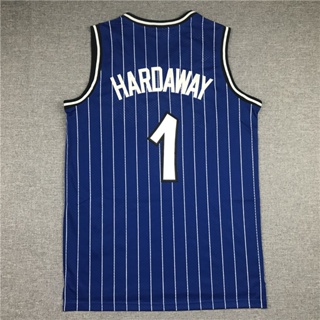 เสื้อกีฬาบาสเก็ตบอล ลายทีม NBA jersey Orlando Magic No.1 HARDWAY สีฟ้า จํานวน 9 สไตล์