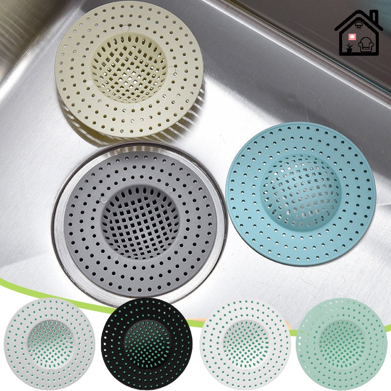 หน้าจอกรองพลาสติก PP ที่มีสีสัน / ท่อระบายน้ําอ่างล้างจาน ห้องครัว ฝาครอบท่อระบายน้ํา พื้น / อุปกรณ์ป้องกันเส้นผมในห้องน้ํา