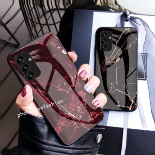 เคสโทรศัพท์มือถือกระจกนิรภัย แบบแข็ง กันกระแทก สําหรับ Samsung Galaxy M14 M54 5G 4G