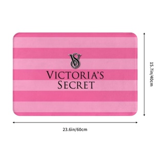 ใหม่ Victorias Secret (1) พรมเช็ดเท้า ผ้าสักหลาด กันลื่น ดูดซับน้ําได้ดี แห้งเร็ว สําหรับห้องน้ํา ห้องนั่งเล่น โซฟา ห้องนอน 16x24 นิ้ว พร้อมส่ง