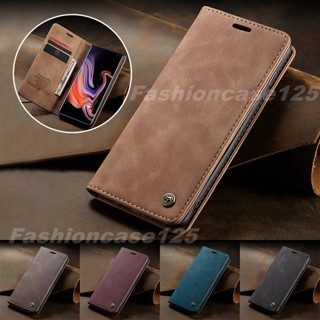 เคสโทรศัพท์หนัง ฝาพับ พร้อมช่องใส่บัตร และขาตั้ง สําหรับ Samsung Galaxy S20 S10 Note 10 Note10 Pro Plus Lite FE S20FE