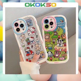 เคสมือถือ แบบนิ่ม ลายการ์ตูนคิตตี้ กันกระแทก สําหรับ OPPO Reno9 Reno8 Reno7pro reno6 5