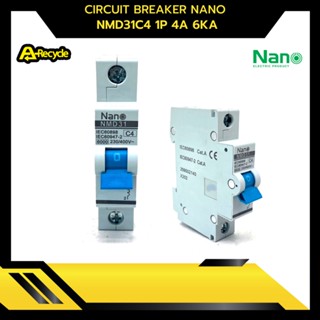 CIRCUIT BREAKER NANO NMD31C4 1P 4A 6ka