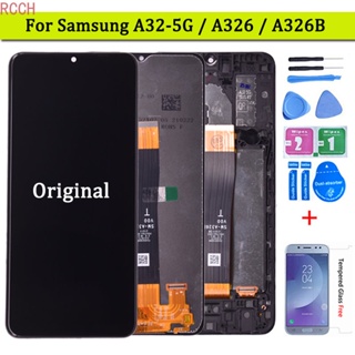 หน้าจอสัมผัส LCD พร้อมกรอบ สําหรับ Samsung Galaxy A32 5G A326 Samsung SM-A326B A326B/DS