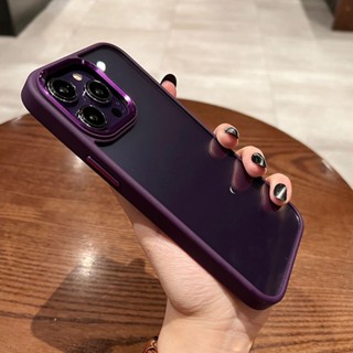 โปร่งใส ขั้นสูง เคสไอโฟน11 สําหรับ For iPhone 11 14 12 13 Pro Max 6 7 8 Plus พลัส XS Max SE2020 Plus หลังใส เคสโทรศัพท์