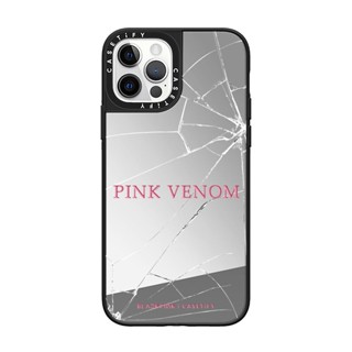 เคสโทรศัพท์มือถือแบบแข็ง เคลือบกระจก ลาย Blackpink Venom สําหรับ iPhone 14 13 12 11 Pro Max Plus