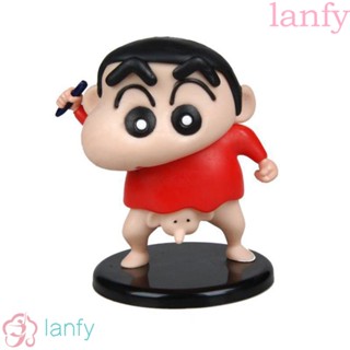 Lanfy ของเล่นเด็ก ตุ๊กตาชินจัง อนิเมะ สําหรับตกแต่ง