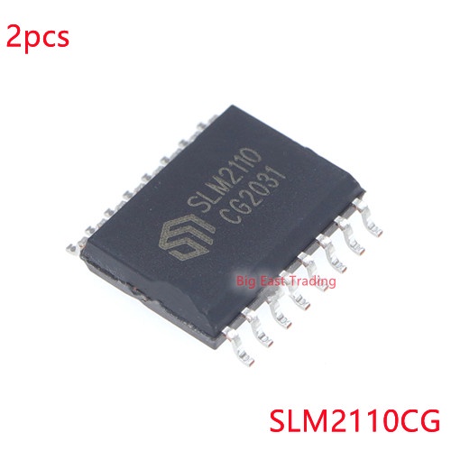 SLM2110CG สะพาน/ครึ่ง 2 ชิ้น Full Bridge Driver IC SLM2110 ชิป SOP16 รับประกันคุณภาพ pxb8
