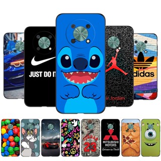 เคสโทรศัพท์มือถือ tpu ปิดด้านหลัง ลาย Stitch สีดํา สําหรับ Huawei nova Y90 4G