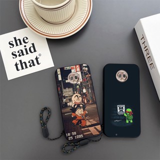 เคสโทรศัพท์มือถือ พร้อมสายคล้อง ทนทาน สําหรับ Motorola Moto G6 G6 Play Plus G6Play G6Plus