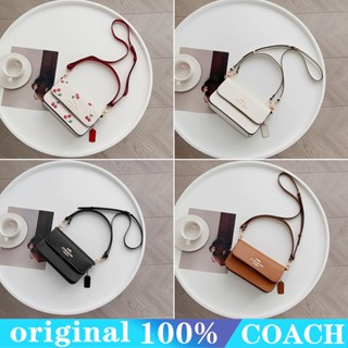 COACH ca174 ca529 ca530 Brynn กระเป๋าสะพายผู้หญิง/กระเป๋าหนังวัวพลิก/แฟชั่นคลาสสิก/กระเป๋าใต้วงแขน