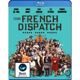 แผ่นบลูเรย์ หนังใหม่ The French Dispatch (2021) ก๊วนข่าวหัวเห็ด (เสียง Eng /ไทย | ซับ Eng/ไทย) บลูเรย์หนัง