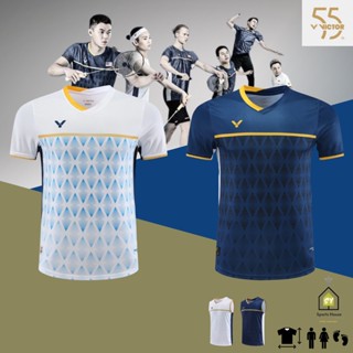 พร้อมส่ง เสื้อกีฬาแขนกุด ลาย Victor ครบรอบ 55 ปี 2023 Lee Zii Jia ALL ENGLAND