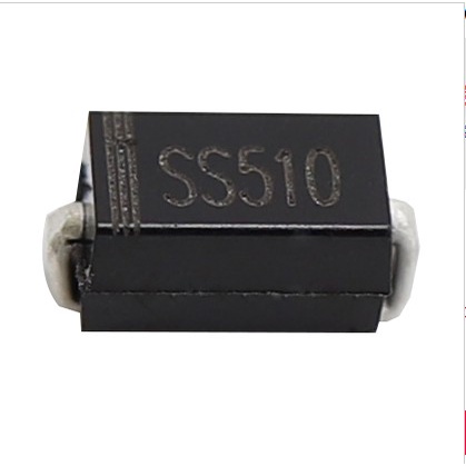 （10pcs）แพทช์ไดโอด SS510 SMA 5A 100V Shotky DO214-AC