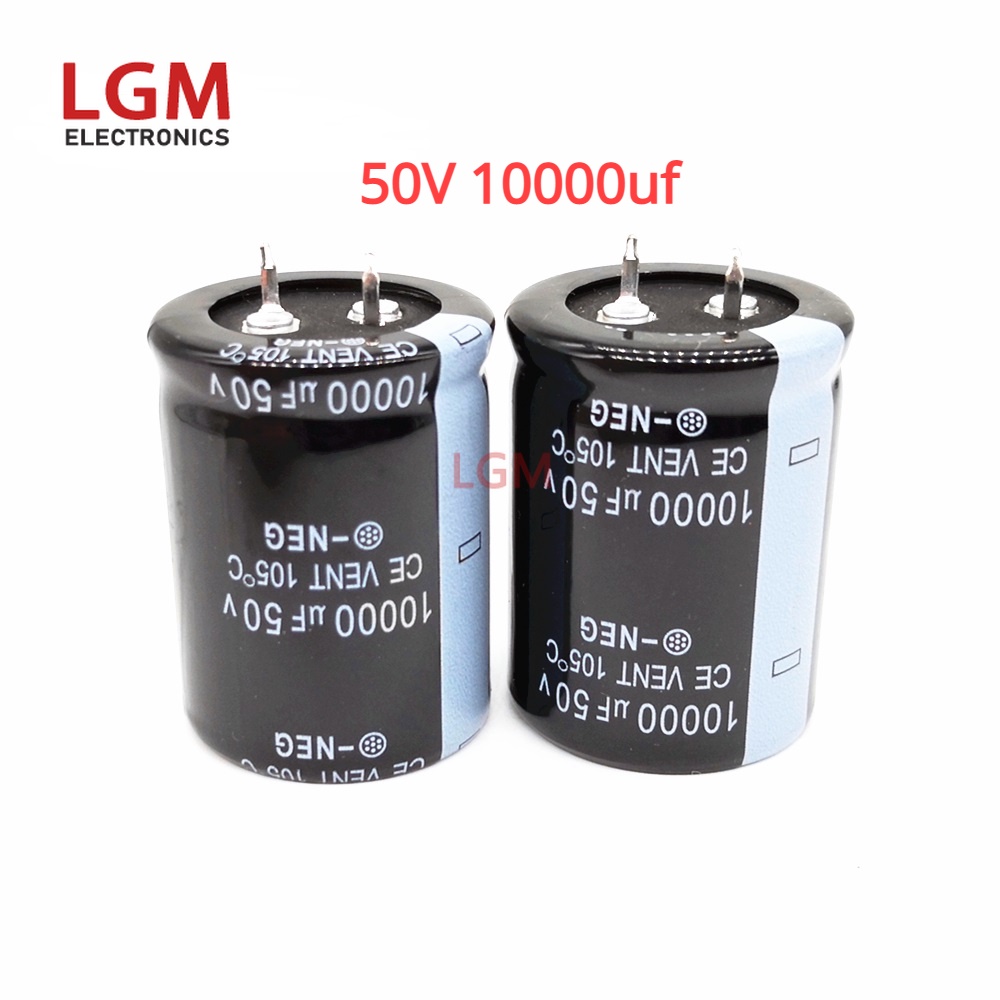 ตัวเก็บประจุอลูมิเนียมอิเล็กโทรลีติคของแท้ 50V10000UF 63V10000UF