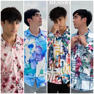 &lt;Flower Collection 2022&gt; เสื้อเชิ้ตลายแพทเทิร์น