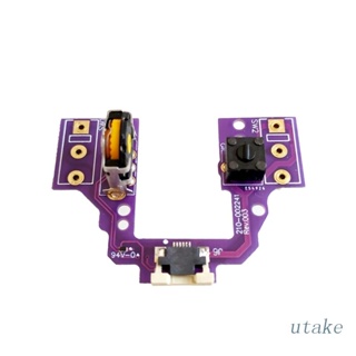 Utakee เมนบอร์ดปุ่มกด PCB สําหรับเมาส์ GPX Hot-swap Micro-motion