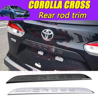 แถบตกแต่งกันชนหลังรถยนต์ สีตัดกัน สําหรับ Toyota 2020-2022 COROLLA CROSS