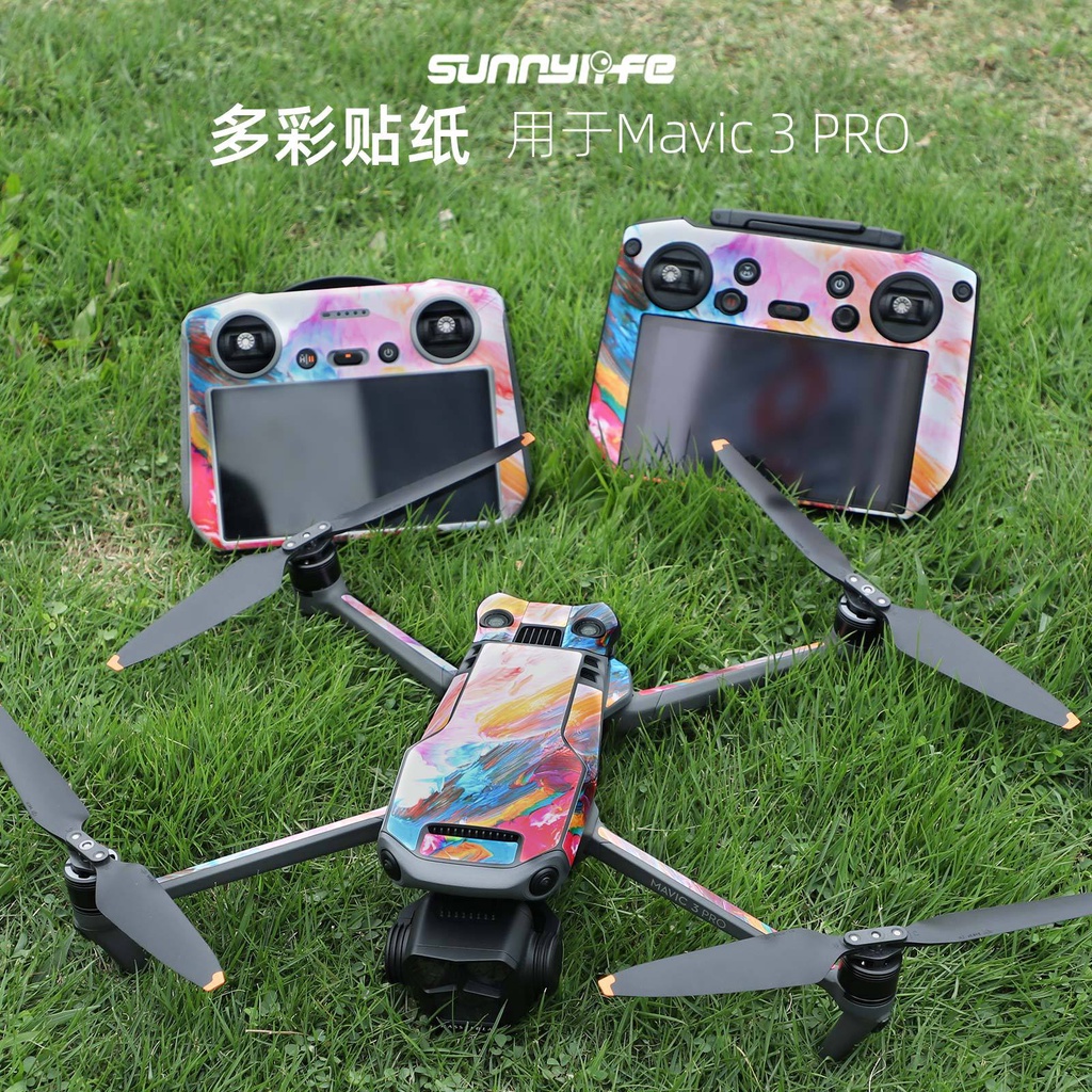 อัพเกรดคอนโทรลเลอร ์ DJI RC Pro ของคุณพร ้ อมสติ ๊ กเกอร ์ Sunnylife Mavic 3 Pro เพื ่ อการปกป ้ อง