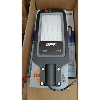 NPV(เอ็นพีวี) NPV โคมถนน LED Street Light ขนาด 100W รุ่น แสงขาว 100วัตว์ Daylight สินค้าไม่รวมขา