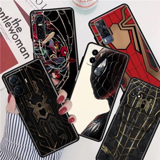 เคสโทรศัพท์ซิลิโคน TPU กันกระแทก ลายสไปเดอร์แมน สําหรับ Vivo S9 S12 V23 S12 S15 V20 V21 V23E 4G 5G V23 PRO