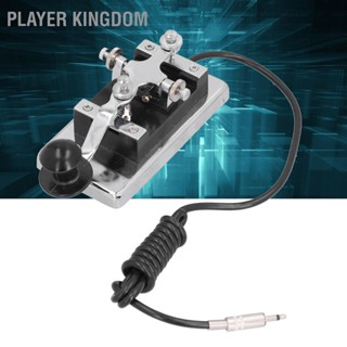 Player kingdom รหัสมอร์ส CW Telegraph Hand Heavy Key Short Wave วิทยุสื่อสารช่วยสอน HYK4